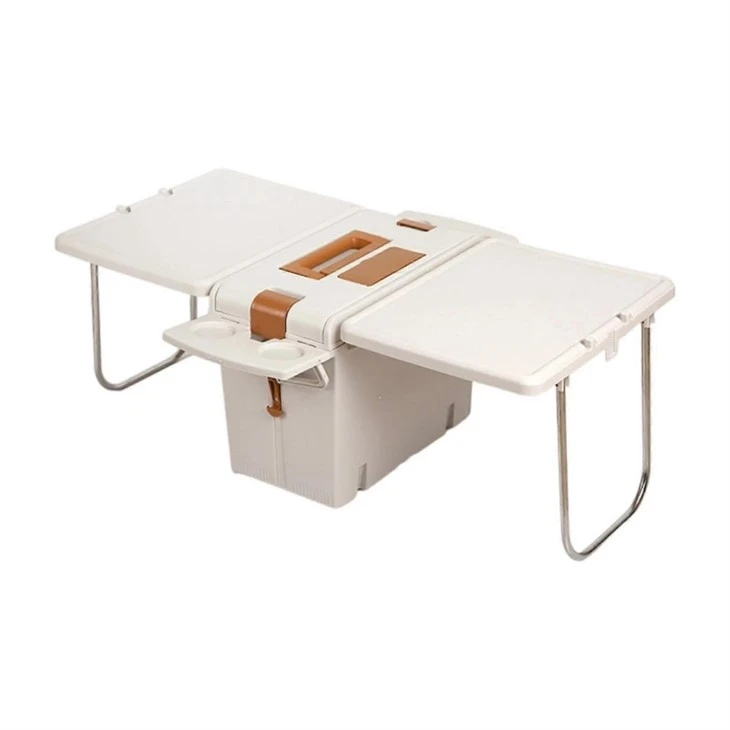 17L Foldable Cooler Box With Table